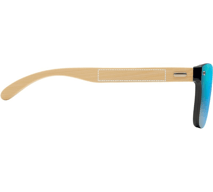 Sonnenbrille mit verspiegelten Gläsern